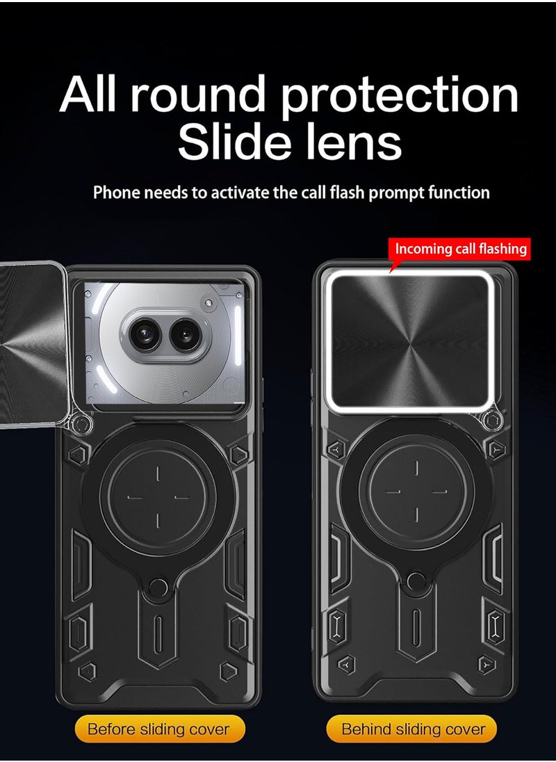 Generic Compatible with Nothing Phone 2a Case.with Slide Camera Lens Cover Compatible with Nothing Phone 2a Case  - Image 2