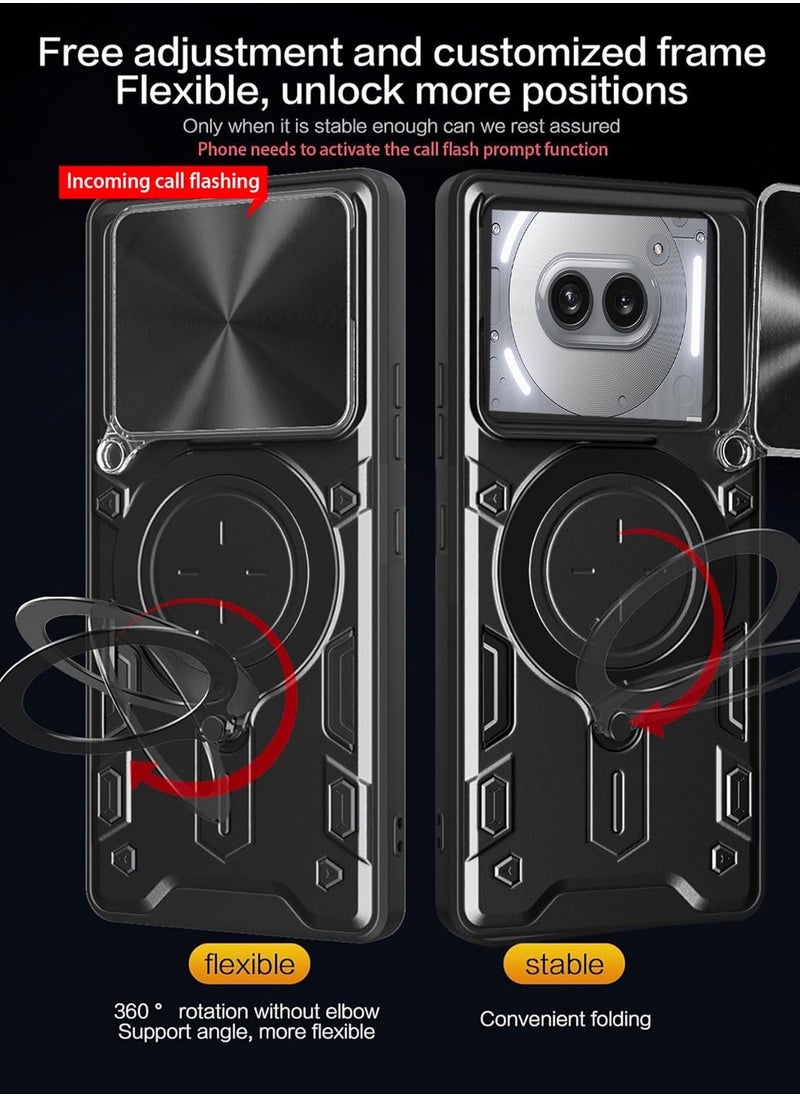 Generic Compatible with Nothing Phone 2a Case.with Slide Camera Lens Cover Compatible with Nothing Phone 2a Case  - Image 4