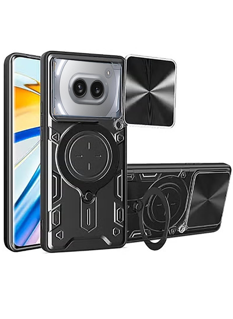 Generic Compatible with Nothing Phone 2a Case.with Slide Camera Lens Cover Compatible with Nothing Phone 2a Case  - Image 1