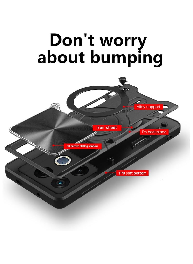 Generic Compatible with Nothing Phone 2a Case.with Slide Camera Lens Cover Compatible with Nothing Phone 2a Case  - Image 3