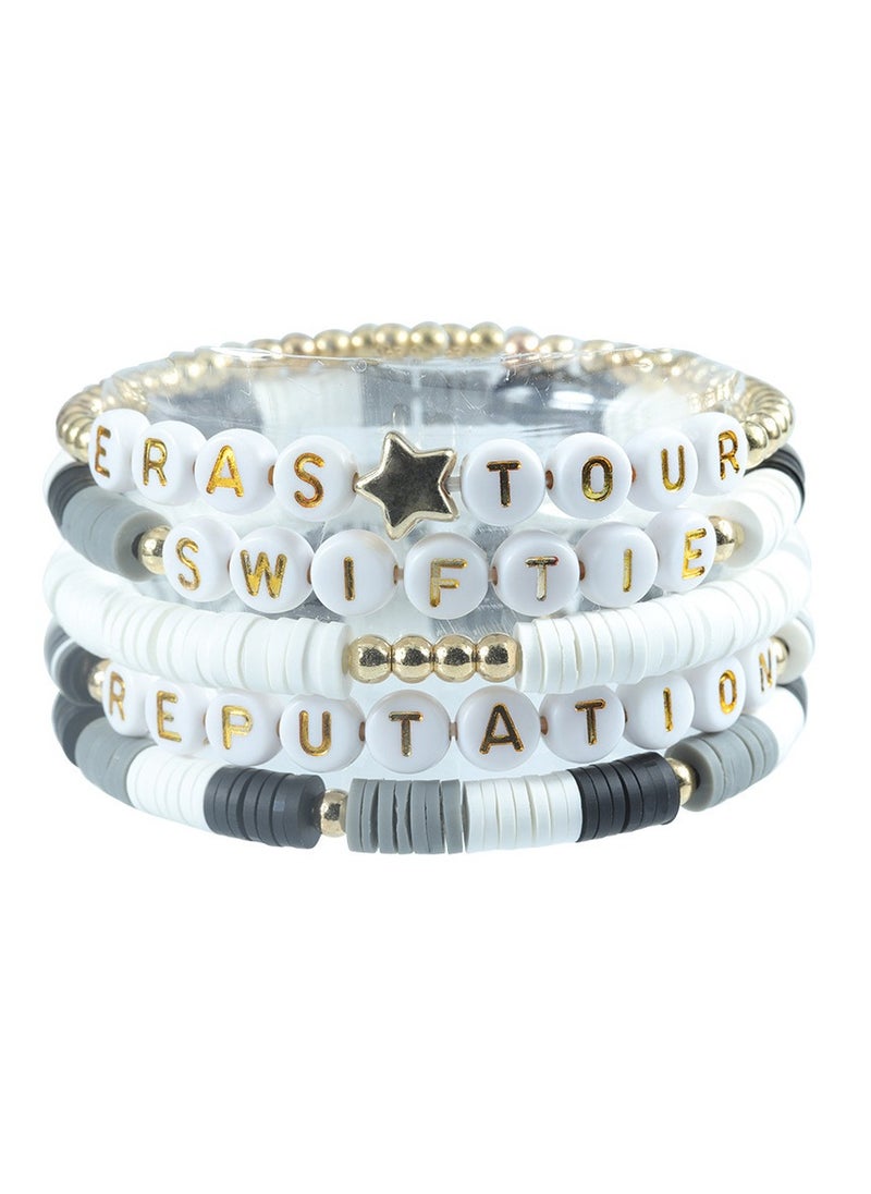 Taylor Swift Taylor Swift Eras Tour Swiftie Bead Bracelet set  - Image 1