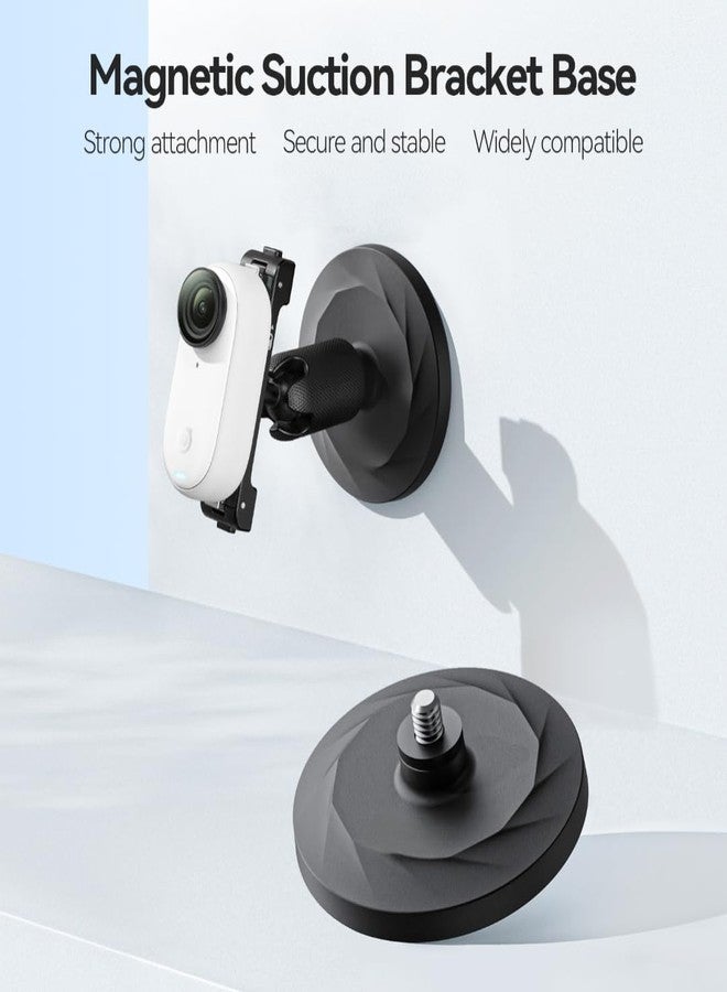Elfog Magnetic Suction Bracket Base Action Camera Holder for Insta-360 G03 for Insta 360 Go3 Go 3 Accessories(Only Base) - Image 2