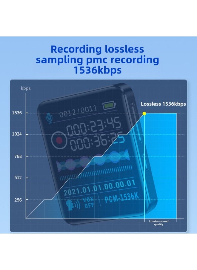 Generic Student Version M28 Touch Screen MP3 Player High School Special Portable Audio Device With Recording Function And USB 2.0 Interface-Body Color:Chinese Version-Memory Capacity:16GB  - Image 5