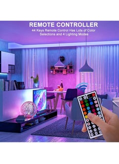 LED light with smart bluetooth function 44 key controller night light decoration living room Christmas party bedroom night light suitable for home decoration TV cabinet bedroom living room game computer party balcony garden bar car hotel - pzsku/Z7D70D604E71B982A80DDZ/45/_/1734443703/b0cfe1ee-feb0-4942-8628-7ade89621f35