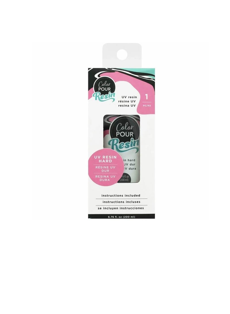 Color Pour Resin UV Resin Hard 6.76oz - Image 3