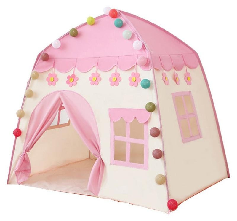 MIXDE Foldable Portable Stylish Unique Design Indoor Outdoor  Castle Play House Tent - Image 1
