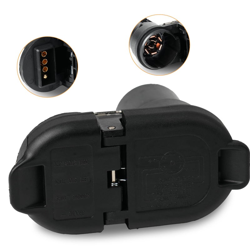 Jetuplusllc Tow Hitch Wiring Harness Connector 82824-0C150 for Toyota Tacoma 2016-2022, Tundra 2009-2022 - Image 1