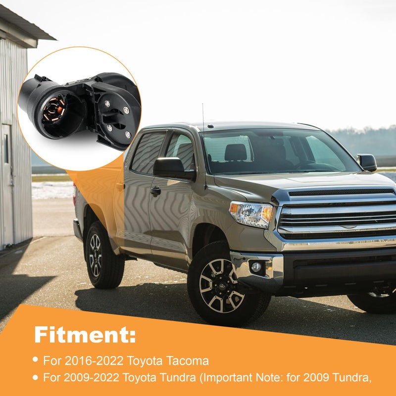 Jetuplusllc Tow Hitch Wiring Harness Connector 82824-0C150 for Toyota Tacoma 2016-2022, Tundra 2009-2022 - Image 5