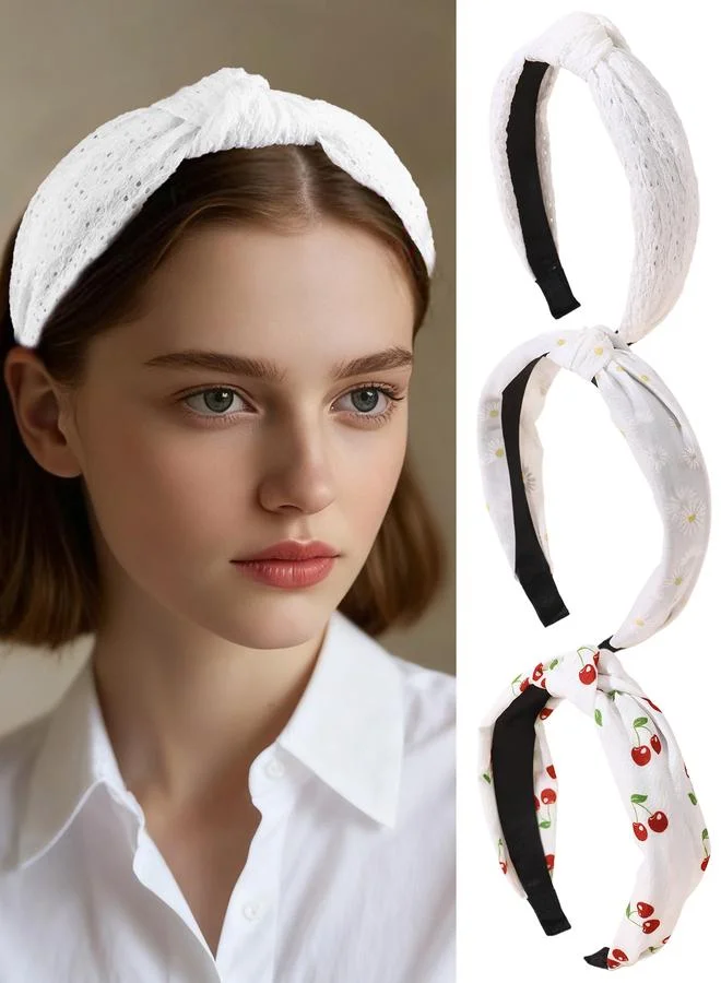 Take Two Set of 3 - Printed Knot Headband