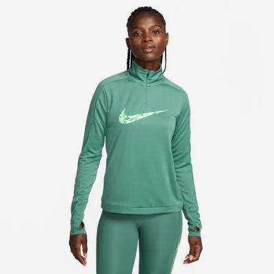 Nike Women's Swoosh Dri-FIT 1/4-Zip Mid Layer
