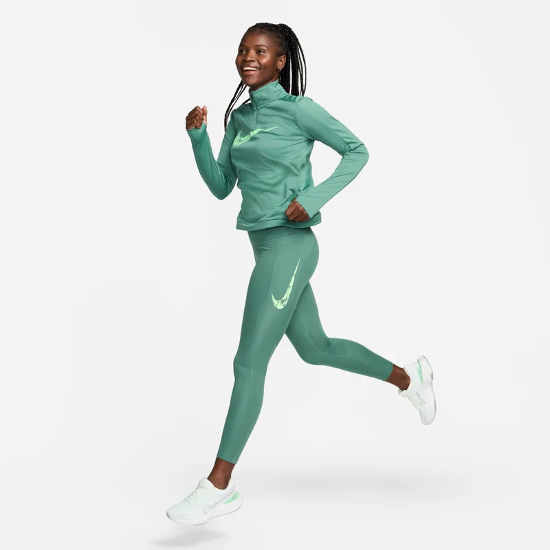 Nike Women's Swoosh Dri-FIT 1/4-Zip Mid Layer
