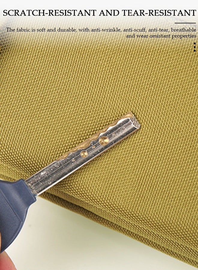 DUNISO Waist Pack for Men and Women Crossbody Waist Bag Pack Belt Bag Wallet for Travel Walking Running Hiking Cycling Outdoor Sports Easy Carry Any Phone Black - Image 4