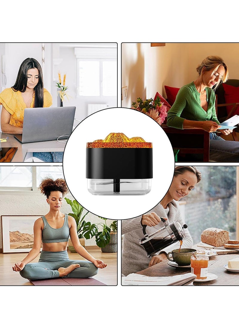 Volcano Humidifier Diffuser Unique Refreshing Mist Humidifier Great Gift Mini Desktop Humidifier Mist Diffuser for Bedroom Spa Relaxation  - Image 3