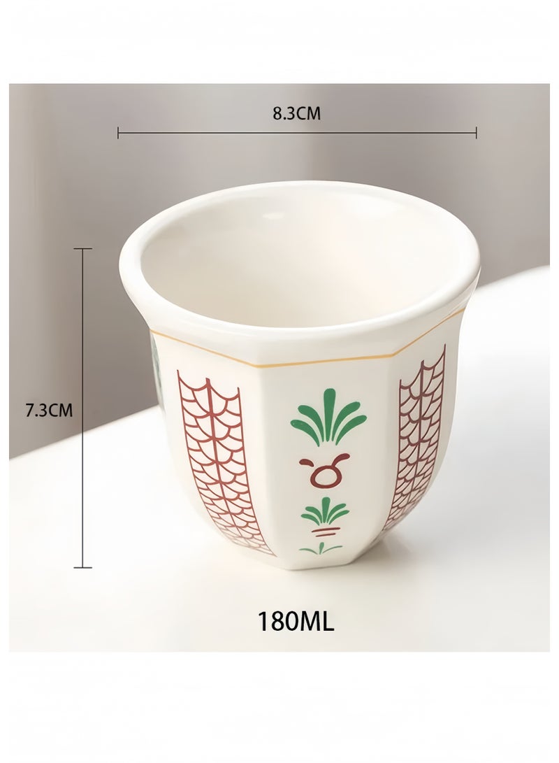 لي يوان أكواب القهوة السيراميكية - Image 5