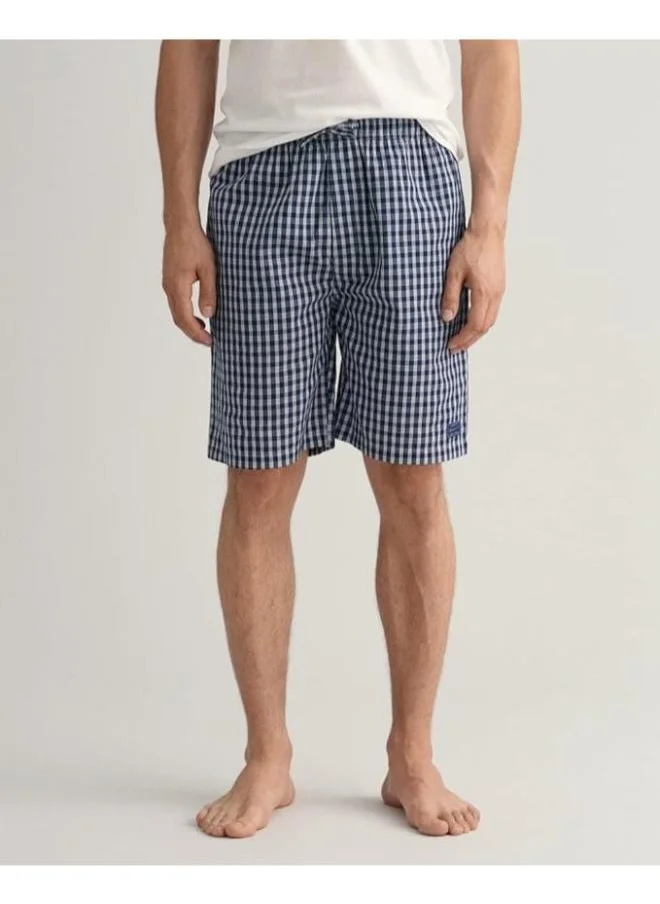 GANT Micro Checked Pyjama Shorts