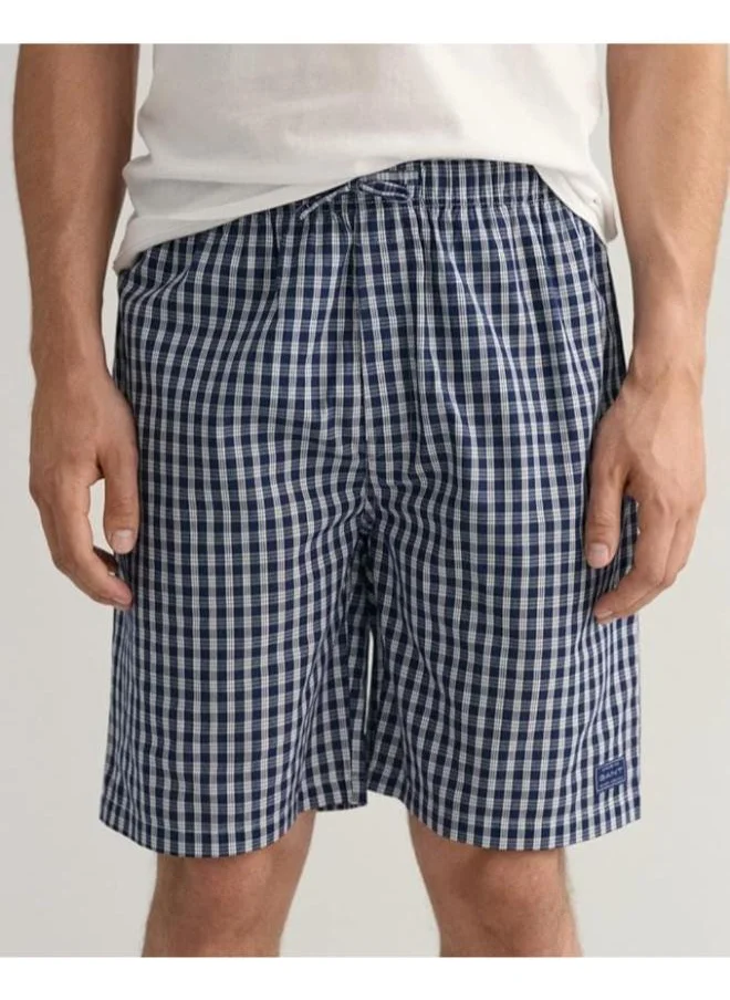 GANT Micro Checked Pyjama Shorts