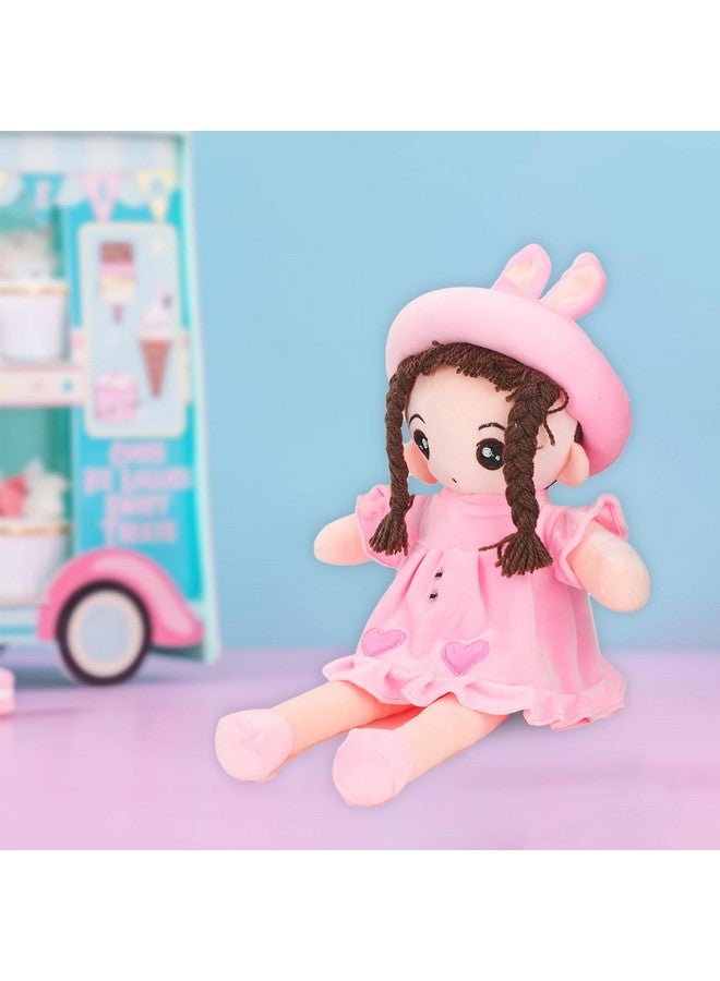Webby Plush Cute and Huggable Doll Stuffed Toys | Soft Doll | Return Gift for Birthday | Adorable Gift for Toddler and Baby Girls, 55CM (Pink) - Image 3
