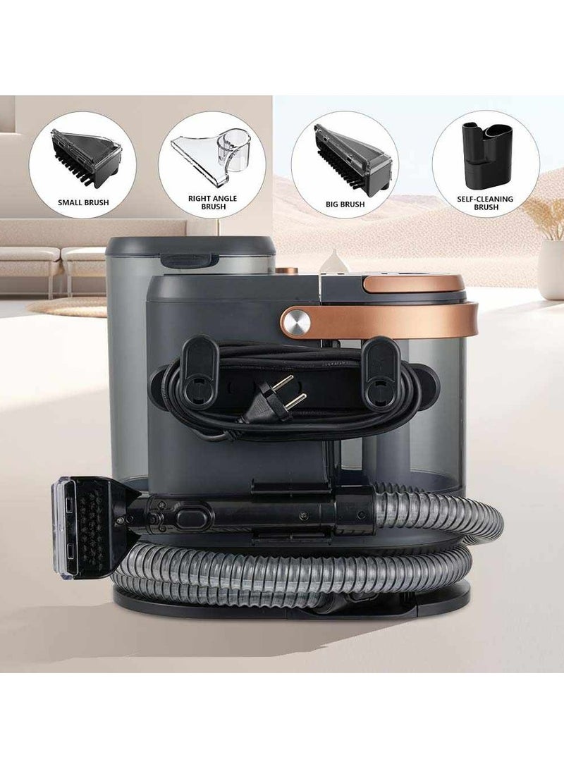 Winning Star Dry & Wet Spot Vacuum Cleaner Machine ST4605 - Powerful 15000PA Suction - Removable Large Water Tank with 4 Versatile Brush Heads for Deep Cleaning carpets, Fabrics, tiles, car Seat - Image 2