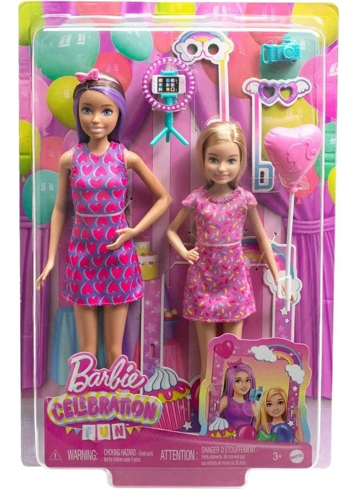 Barbie Skipper and Stacie Birthday Fun