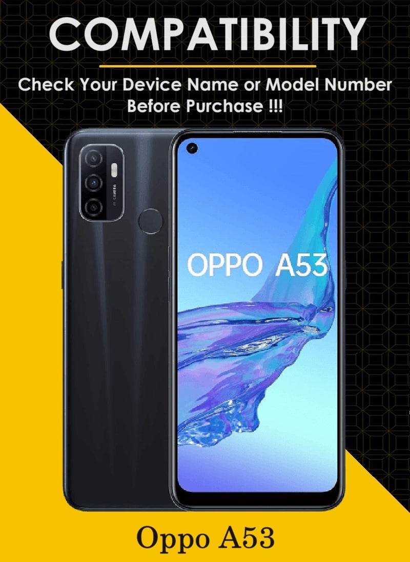 AINA Tempered Glass Screen Protector 5D Designed For Oppo A53 Full Glue Edge to Edge Full Screen Coverage And Bubble Free - Image 3
