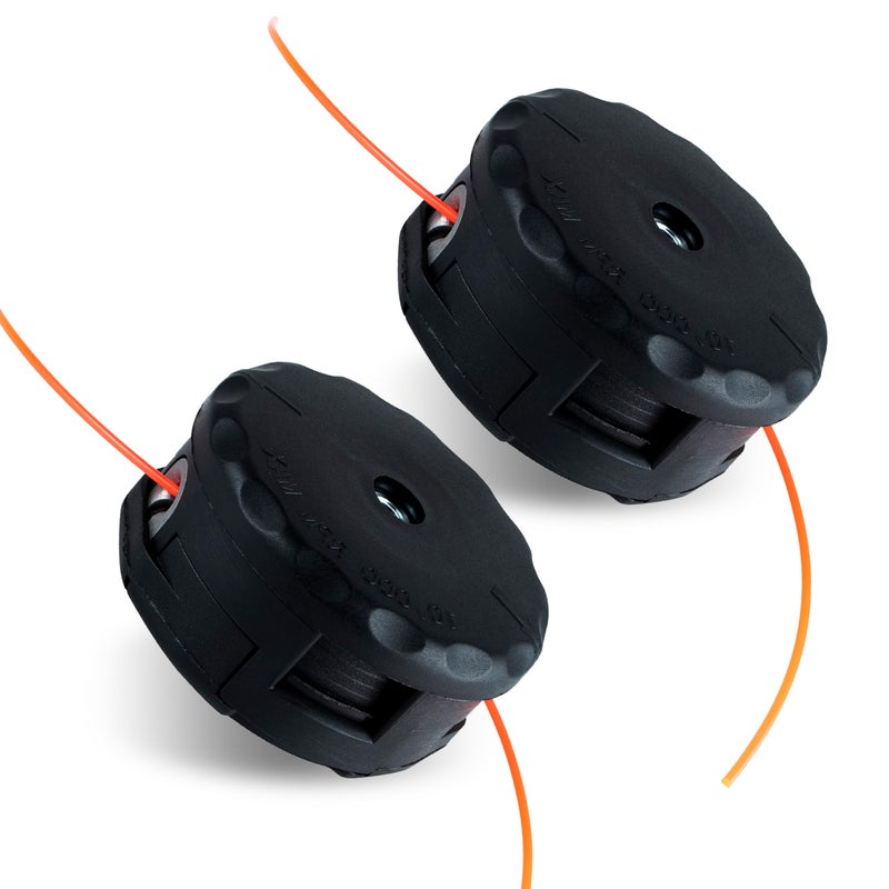 BlueStars Upgraded 2 Pcs SRM-225 String Trimmer Head - Compatible with Speed Feed 400 for Echo Weed Eater SRM 225 SRM210 SRM2100 SRM225 SRM200 SRM230 SRM250 SRM265 Shiandaiwa T195S T220 T222 Trimmer - Image 1