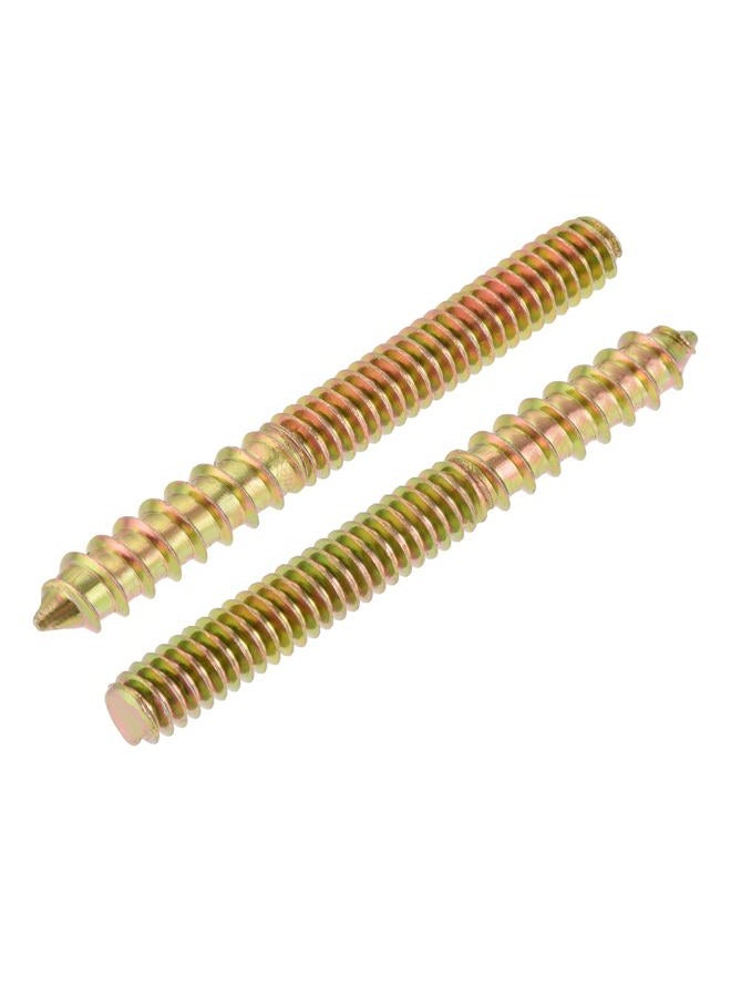 uxcell 1/4-20 x 2-1/4" Hanger Bolts Double Head Dowel Screw for Wood Furniture 20pcs - Image 1