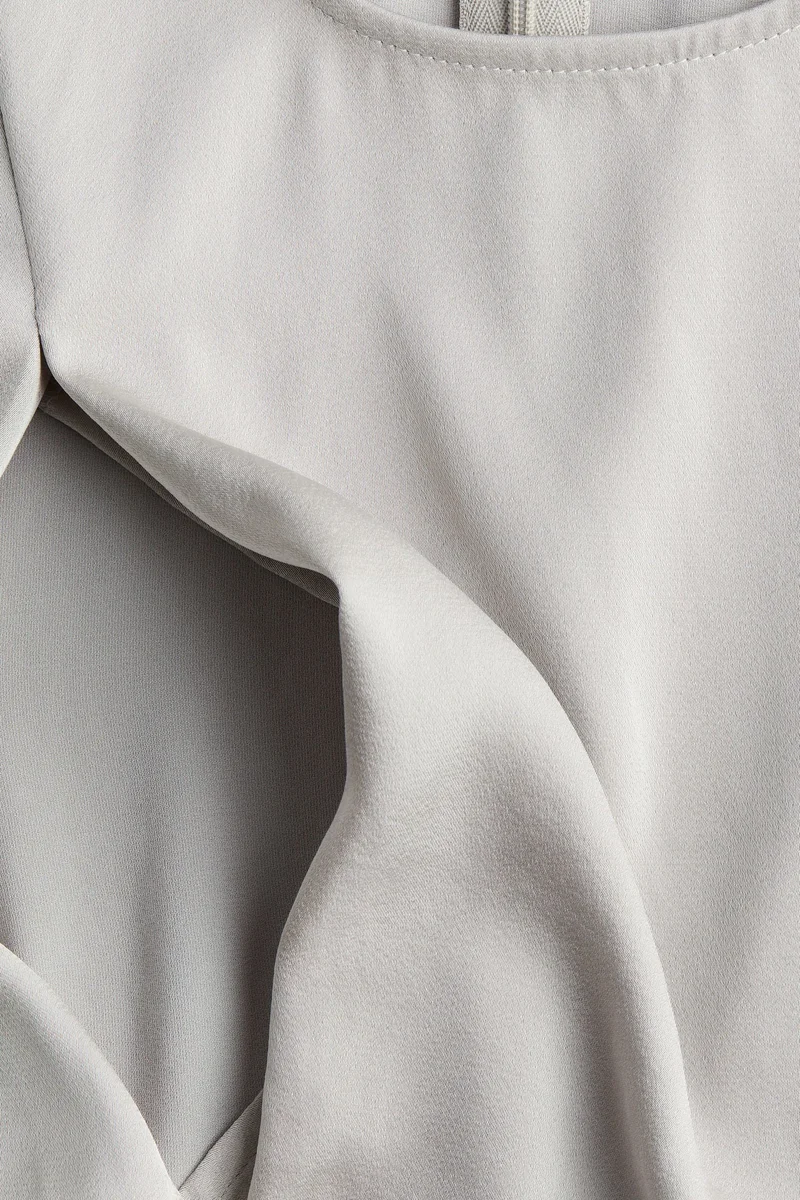 H&M MAMA Satin nursing dress