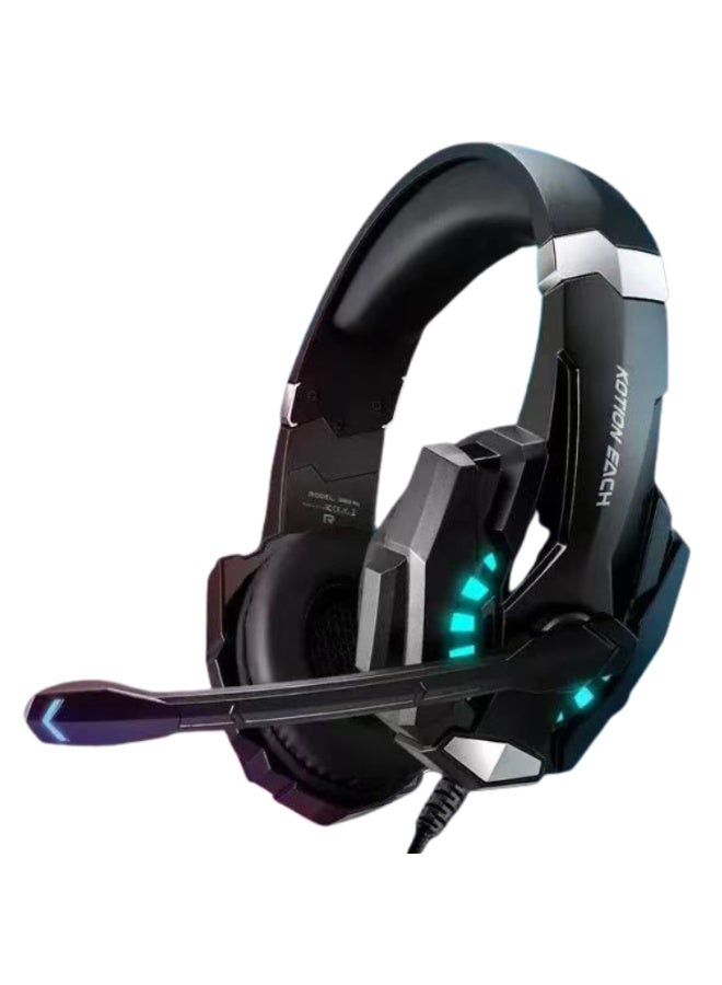 general Gaming Headset - KOTION EACH G9000 Pro Gaming Headset for PC, PS4, Xbox One - Noise Isolating Microphone, LED Light, Over-Ear Comfort with Volume Control - Image 1