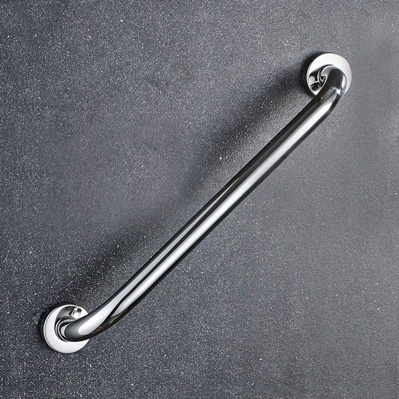 GAIIIA Sturdy Grab Bars Handle Safety Support Hand Rails, 304 Stainless Steel Bathroom Grab Bar, 16-Inch Polished Chrome Grab Bars for Bathtubs and Showers, Wall Mount Anti-slip Support Rail f - Image 1