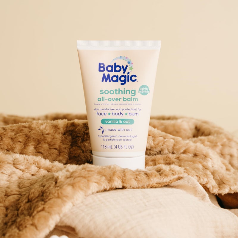 Baby Magic Soothing All-Over Balm, Vanilla & Oat, Hypoallergenic, 4 oz - Image 4