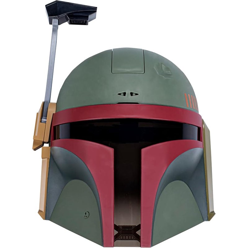 STAR WARS Boba Fett Electronic Mask with Sound Effects, Costume for Kids, Toys for 5 Year Old Boys and Girls - Image 1