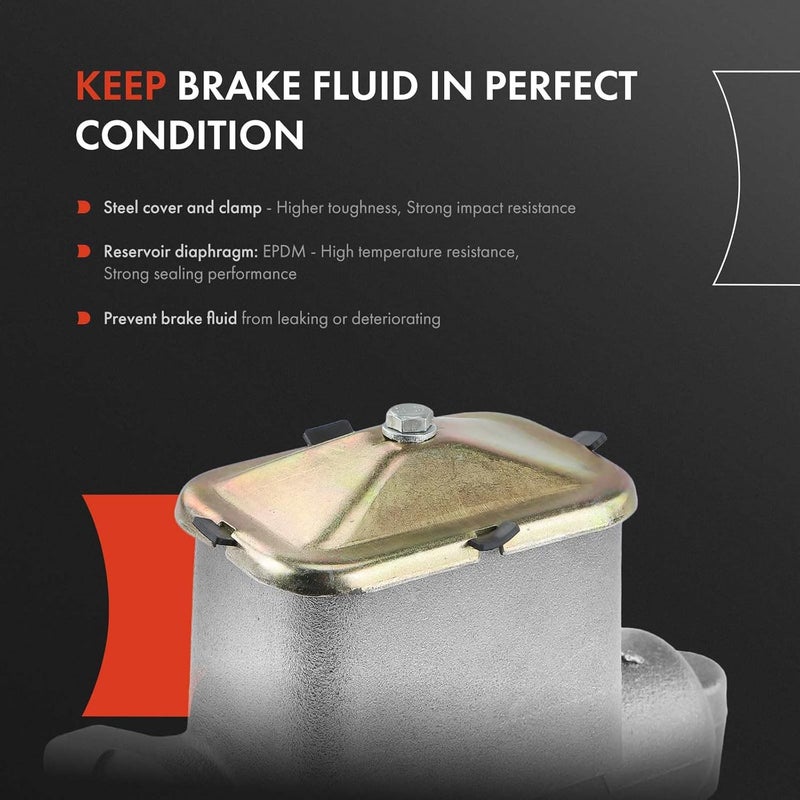 A-Premium Brake Master Cylinder for Chevrolet and GMC - Image 3