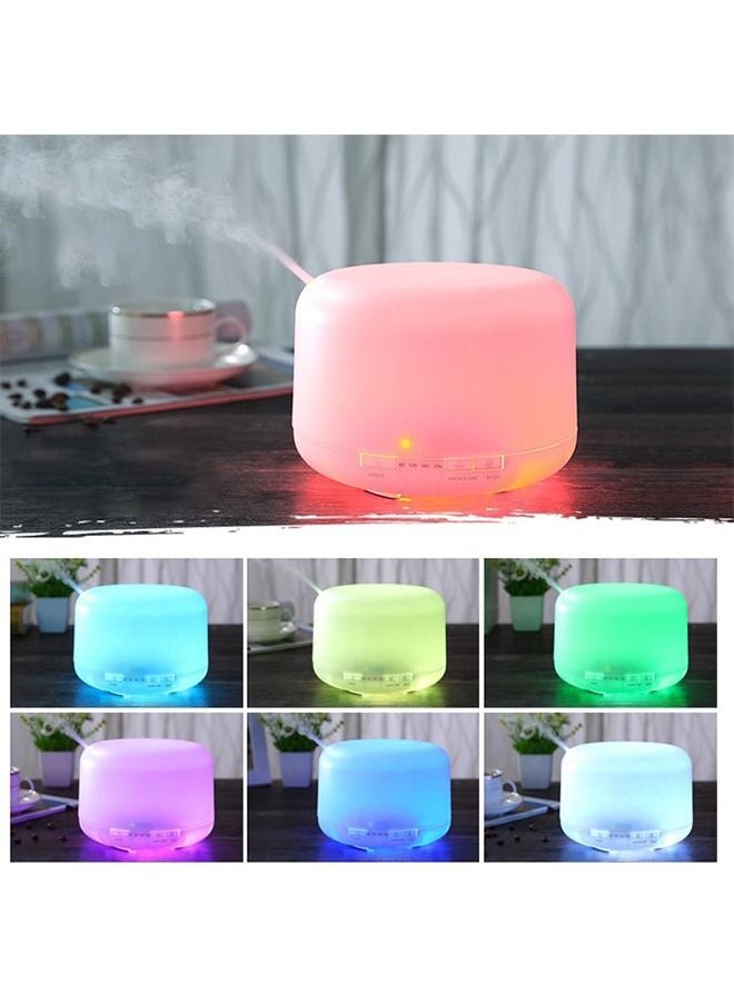 Haidue - Humidifier Oil Fragrance Diffuser 500ML Aromatherapy Diffusers for Aroma Essential Oils Large Room Bedroom Office Home 7 Colors Night Light with Remote - Image 1