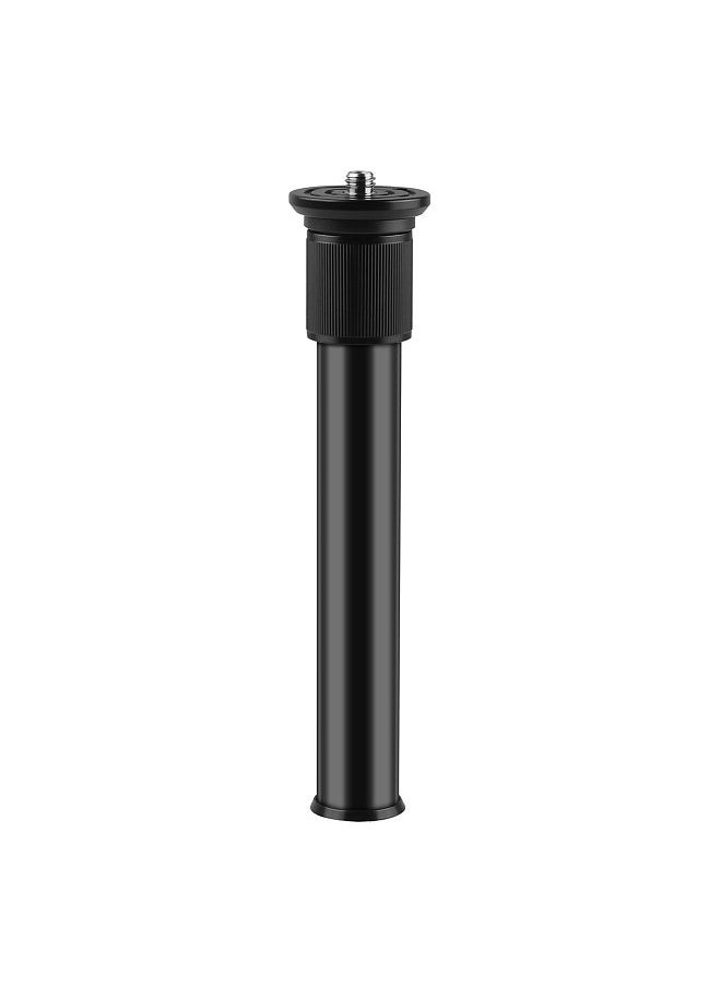Generic Extendable Aluminum Alloy Extension Pole Rod 19-31cm Universal 1/4-inch 3/8-inch Interface with 2pcs 1/4 to 3/8 Adapter Screws for DSLR SLR Camera Stabilizer Ball Head Tripod  - Image 3