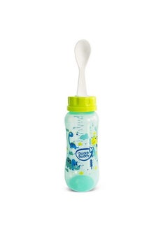 BuddsBuddy Elegant 3 In 1 Bottle (Feeding Bottle+Sipper+Cereal Feeder)125 Ml (Green)  - Image 4