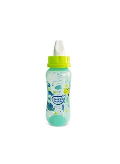 BuddsBuddy Elegant 3 In 1 Bottle (Feeding Bottle+Sipper+Cereal Feeder)125 Ml (Green)  - Image 3