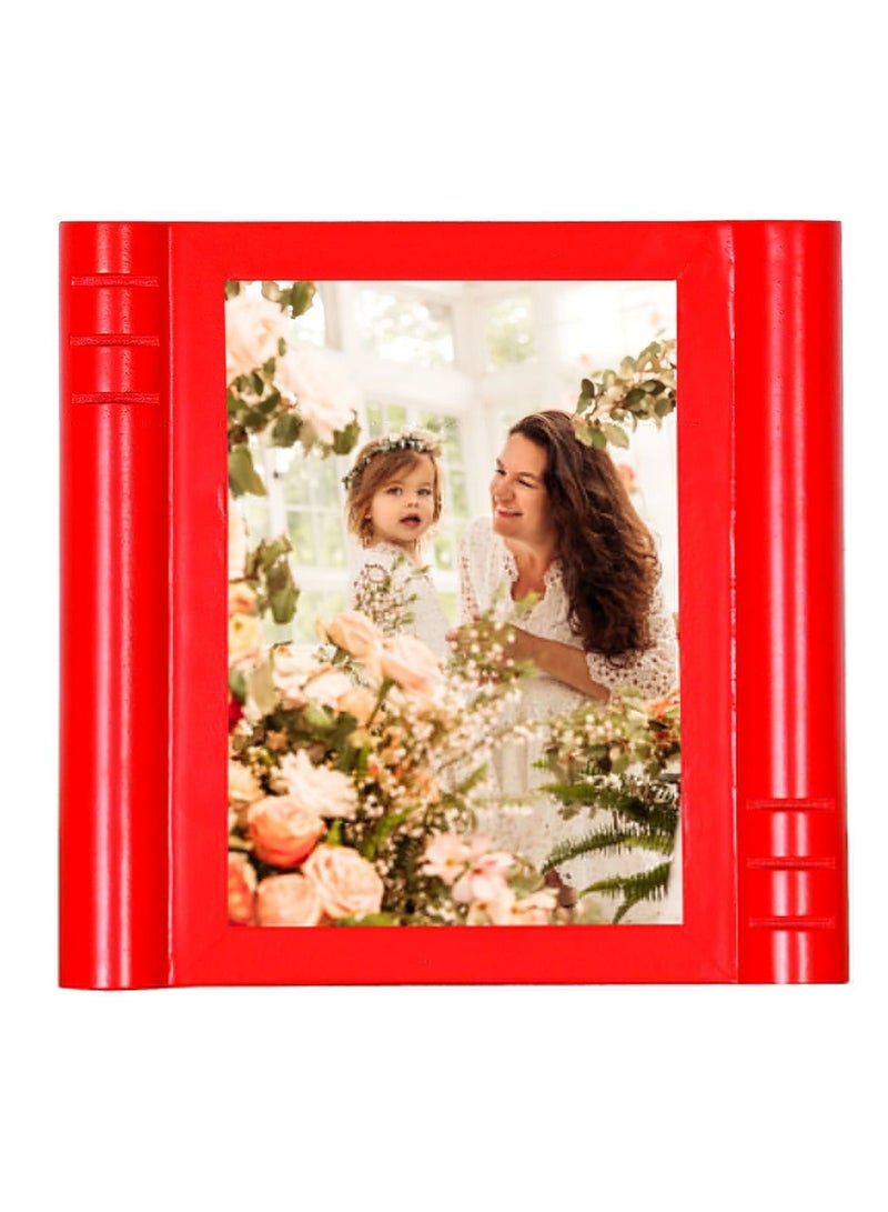 ART Modern Photo Frame Red Wood Size 13x18" - Image 1