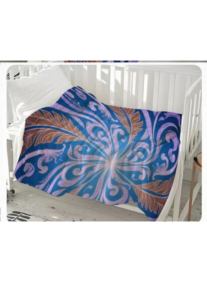 general Traditional flannel thin blanket (warm and comfortable, suitable for sleeping, playing games, dust removal and sandproof) 150cm*200cm - 6 - Image 1