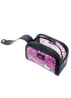 Impressions Vanity Hello Kitty Travel Pouch With Removable Center Divider And Double Zippered Pockets Waterproof Makeup Bag Perfect For Cosmetic And Brushes Transparent Makeup Bags For Women - pzsku/Z7D72EF2150CDC11326B2Z/45/_/1719338255/f9dcb3be-3ad5-4963-a892-d00bafc46b75