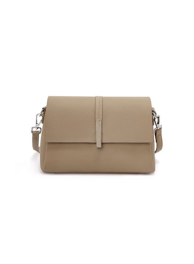 Red Dragonfly Women'S Bag New Style Top Layer Cowhide Crossbody Shoulder Bag, Perfect Gift For Girlfriend Or Wife'S Birthday, With Double Shoulder Straps - Image 5