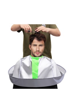 XiuWoo Hair Cutting Cape Umbrella Hairdressing Cloak Beard Shaving Waterproof Kit Haircut Accessories Salon Barber Cloth Perm Dyeing Clothing Gray  - Image 1