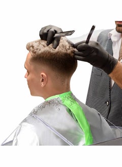 XiuWoo Hair Cutting Cape Umbrella Hairdressing Cloak Beard Shaving Waterproof Kit Haircut Accessories Salon Barber Cloth Perm Dyeing Clothing Gray  - Image 3