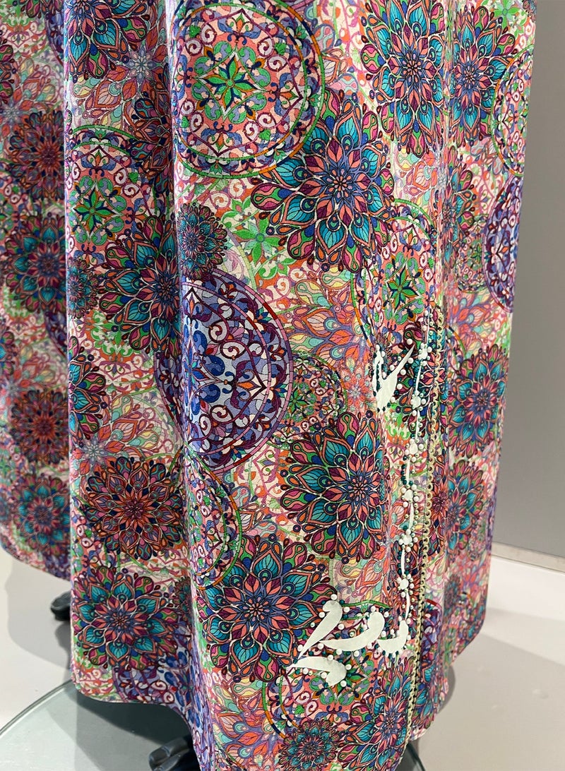 Sana'a Kayum Jalabiya Dress with Sheila Set - Image 5