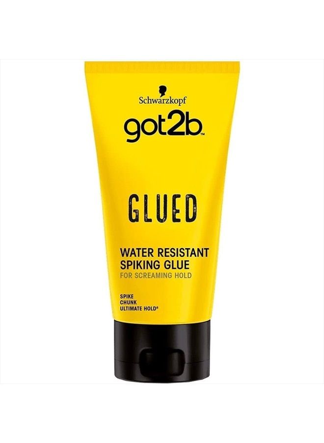 Schwarzkopf Got2b Glued Styling Spiking Glue Water Resistant (150ml) - Pack of 2