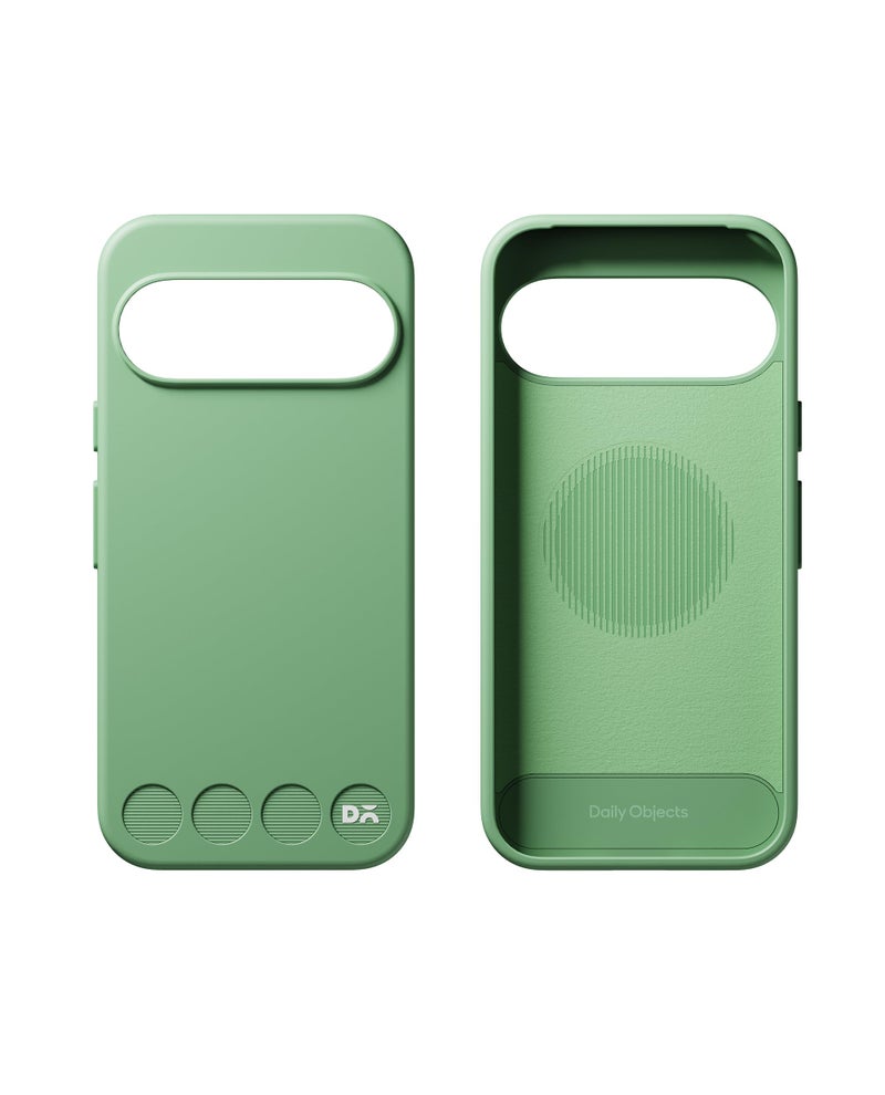 DailyObjects Google Pixel 10 Pro Stack Classic Magnetic Case Cover | Compatible with Magnetic | Camera & Body Protection | Scratch Proof | Dual Hybrid Protection | Wireless Charging - Mint Green - Image 3