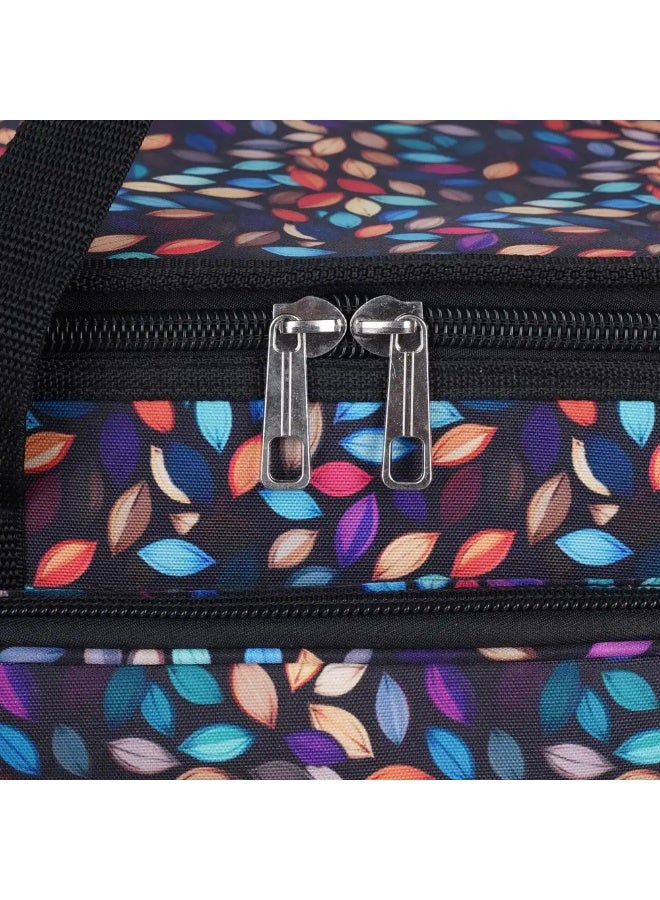Beach Cool 25L Padded Fabric Thermal Bag for Food and Drinks, 1 Zipper - Multicolor - Image 2
