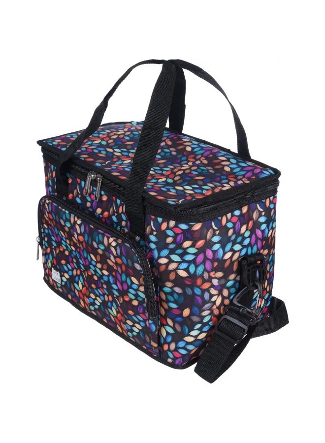 Beach Cool 25L Padded Fabric Thermal Bag for Food and Drinks, 1 Zipper - Multicolor - Image 3