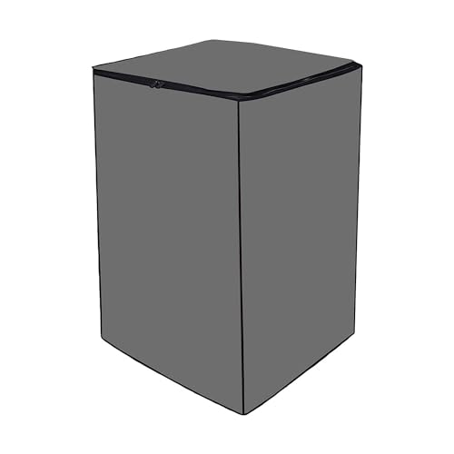Wings Star Top Load Washing Machine Cover for LG 8 KG Fully-Automatic Top Loading T80SJSF1Z, Grey - Image 3