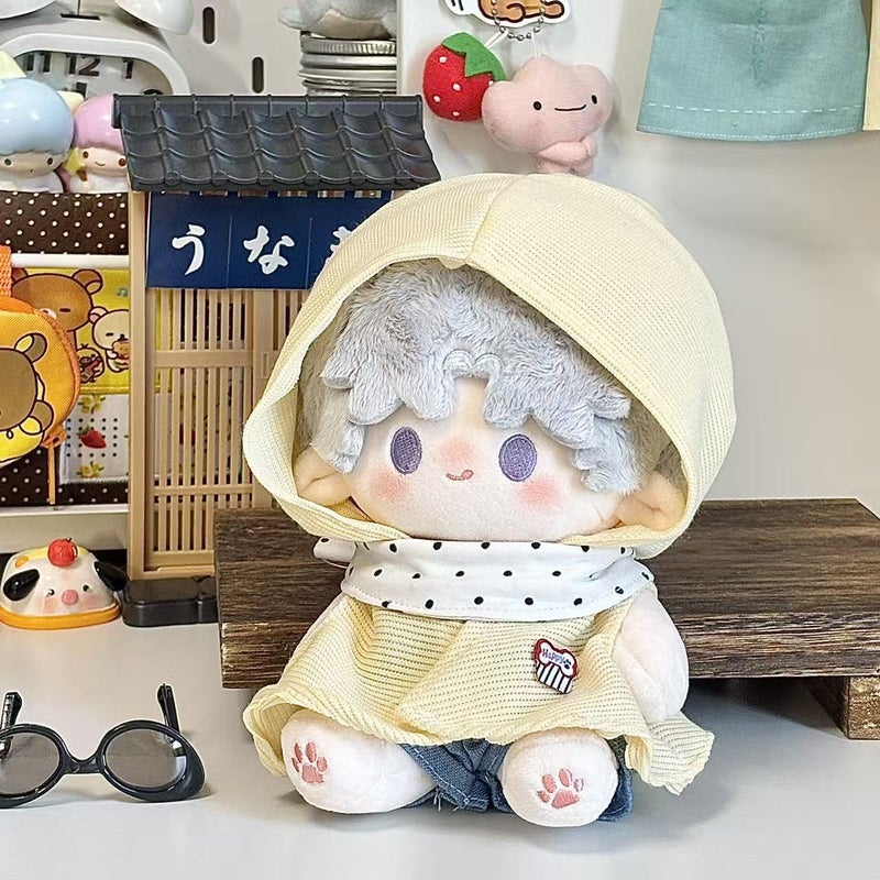 Doll Cape and Coat Set for 10/15/20cm Cotton Dolls, Cute Plush Doll Accessories - Image 4
