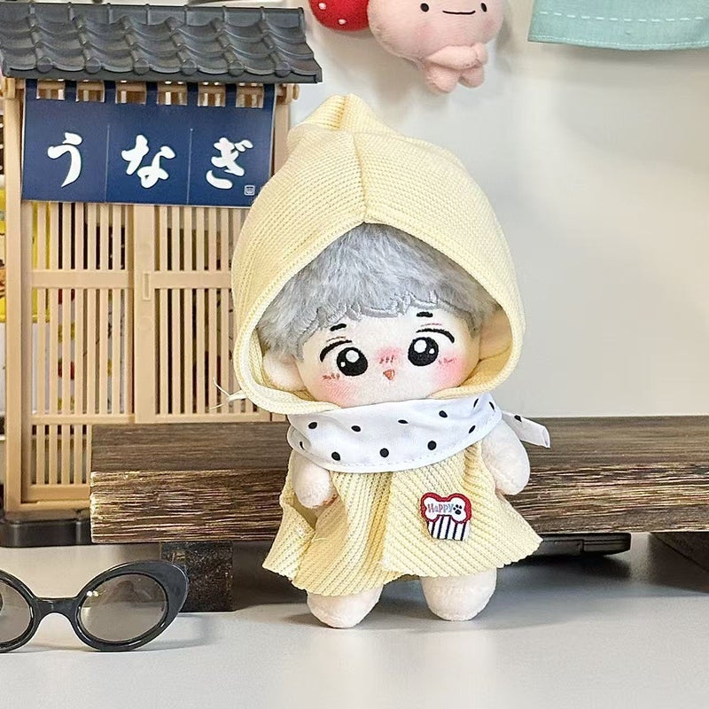 Doll Cape and Coat Set for 10/15/20cm Cotton Dolls, Cute Plush Doll Accessories - Image 3